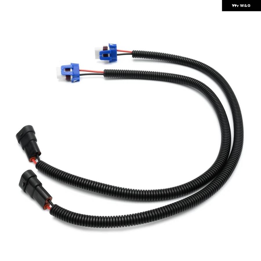 並行輸入品ペア LED フォグライト 配線 ハーネス 延長 ワイヤー ハーネス JEEP WRANGLER JK 2007-2009 FORD MUSTANG GT 2005 2006 2007 -2012の画像