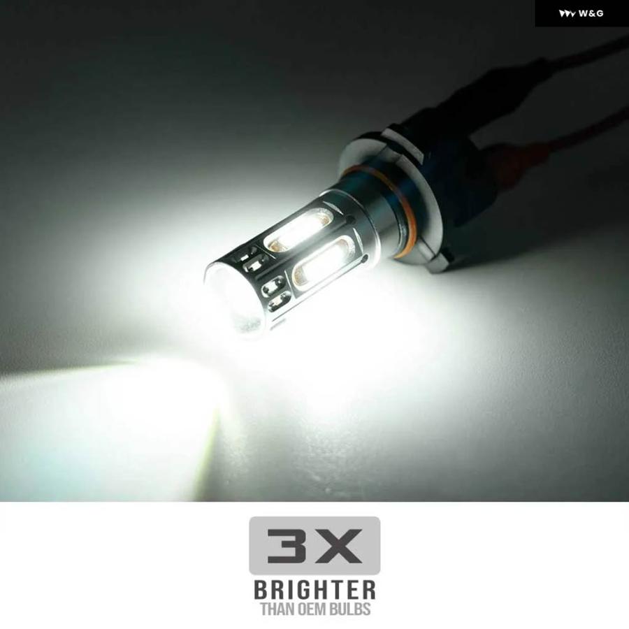 並行輸入品2個 LED ヘッドライト ランプ バルブ 9005XS ボルボ V70 II 2000-2001 XC C70 2003 2004 2005 S60 ジープ グランド チェロキー ハイビームの画像