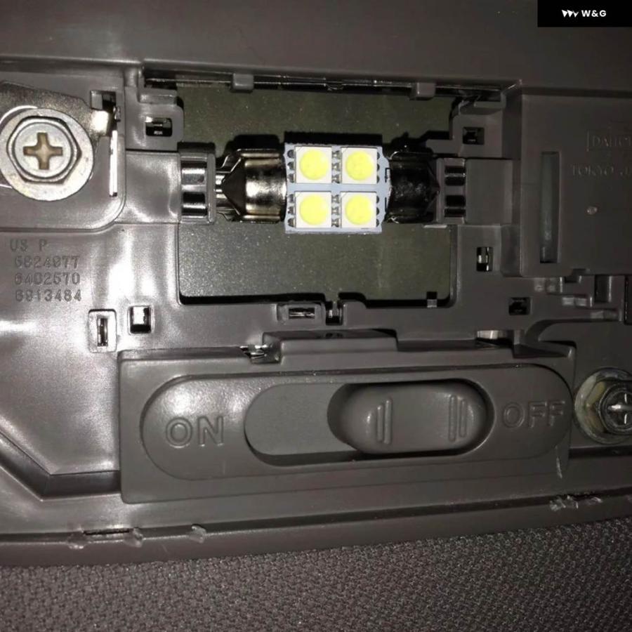 並行輸入品19個 CANBUS 車用 LED 室内灯 電球 キット 第2世代 2004-2009 レクサス RX330 RX350 RX400H マップドーム トランク カーテシーライトの画像