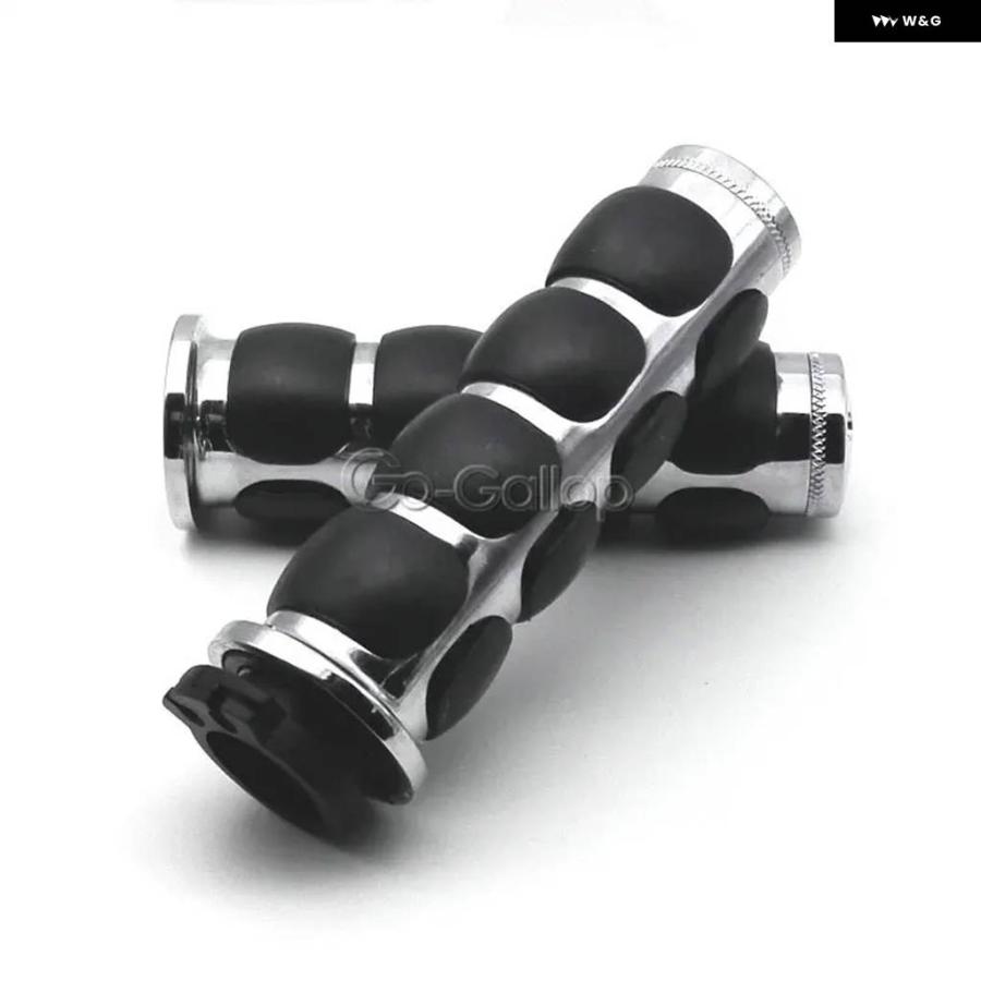 並行輸入品7/8インチ クローム スロットルハンド グリップ ホンダ ゴールドウイング GL 1100 1200 1500 1800/ ヤマハ ビラーゴ XV 250 500 535 700 750の画像