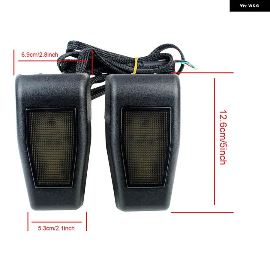 並行輸入品テールゲート LED ライト 3RD ブレーキ リアランプ JEEP WRANGLER JK 07-17の画像