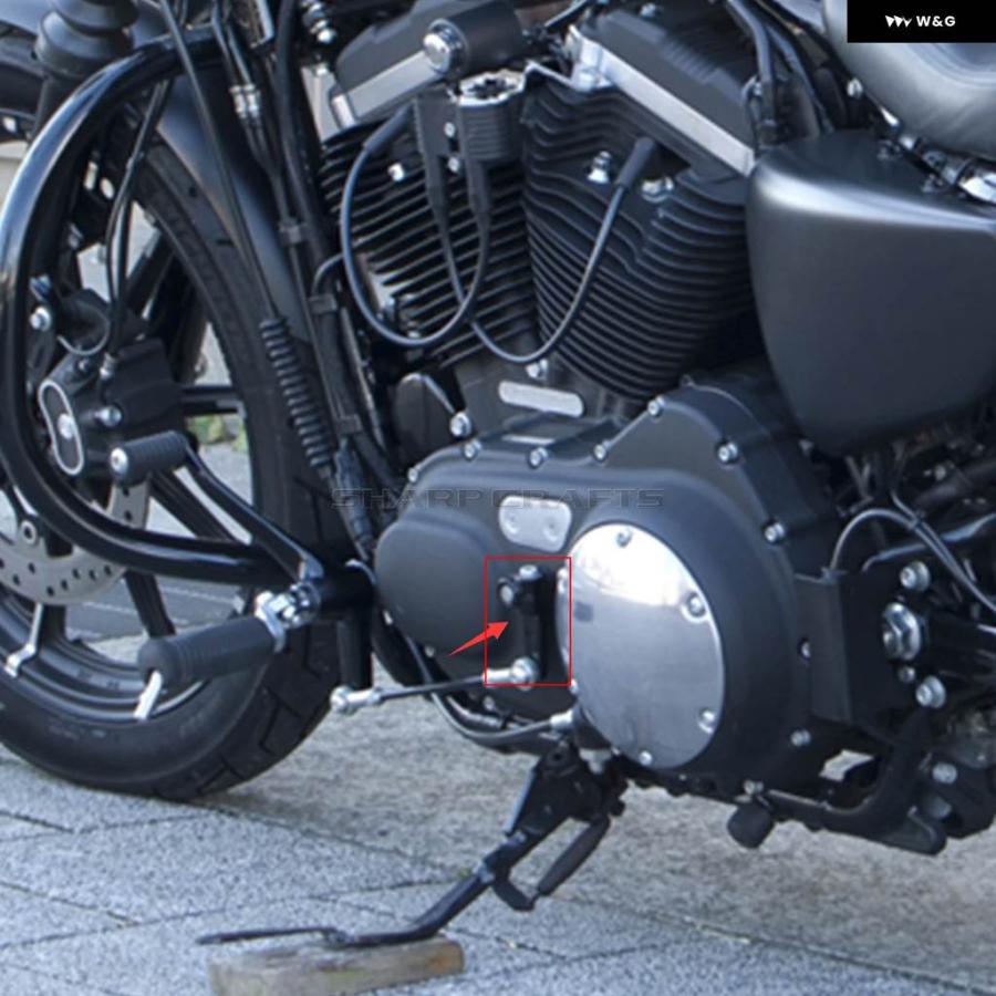並行輸入品バイク パーツ シフト レバー アーム ハーレー スポーツスター 1200 XL1200C スーパーロー XL1200T フォーティーエイト アイアン 883 XL883Nの画像