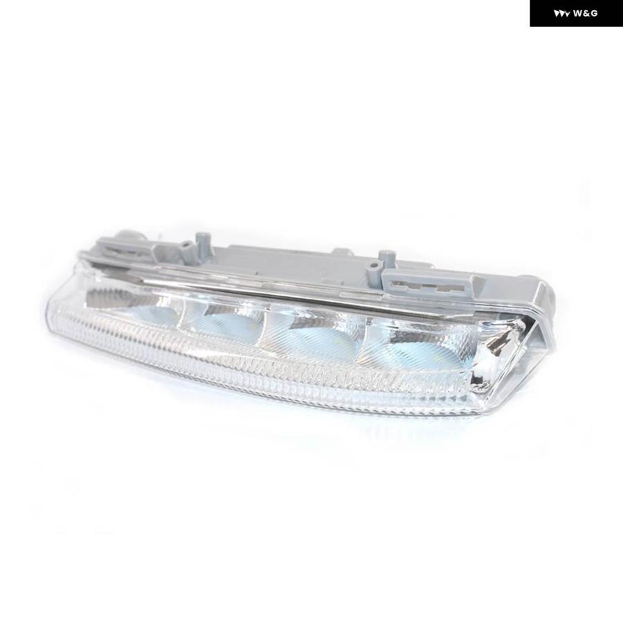 並行輸入品車用 デイタイム ランニングライト ABS ホワイト A2049069000 メルセデス ベンツ C E SLK クラス W204 S204 C204 W212 C207 R172の画像