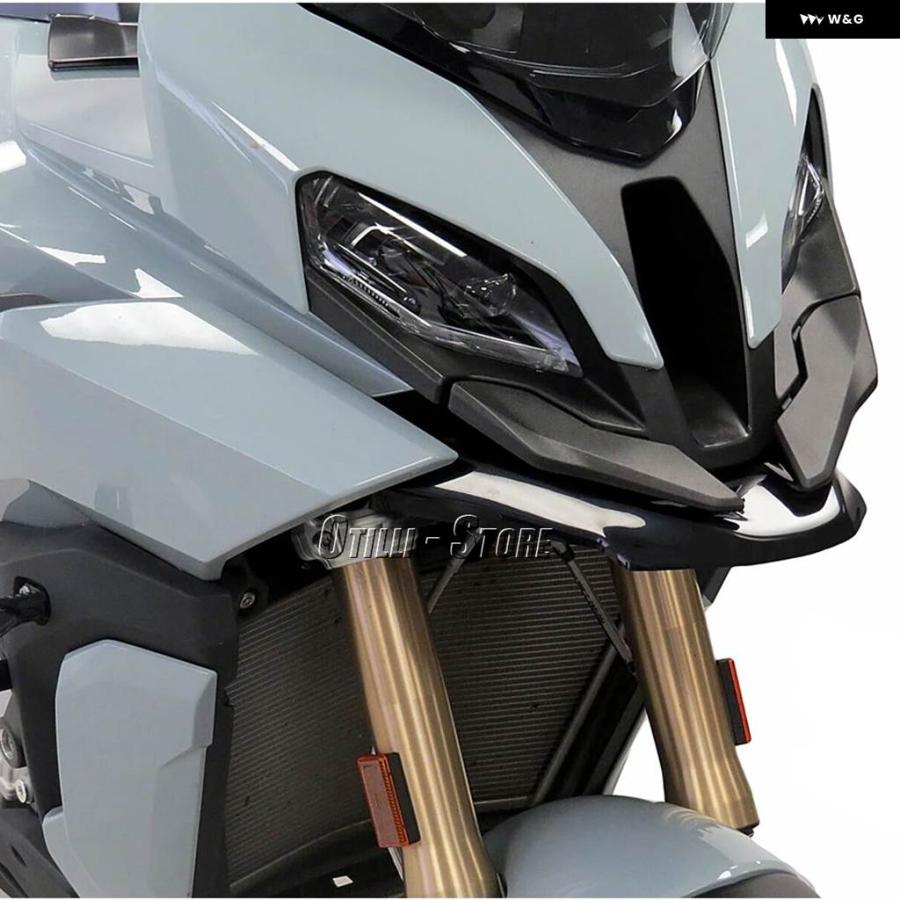 並行輸入品BMW S1000XR S1000XR 2020-2023 オートバイ マッドガード フロントビーク フェアリング エクステンション ホイールエクステンダーフェンダーの画像