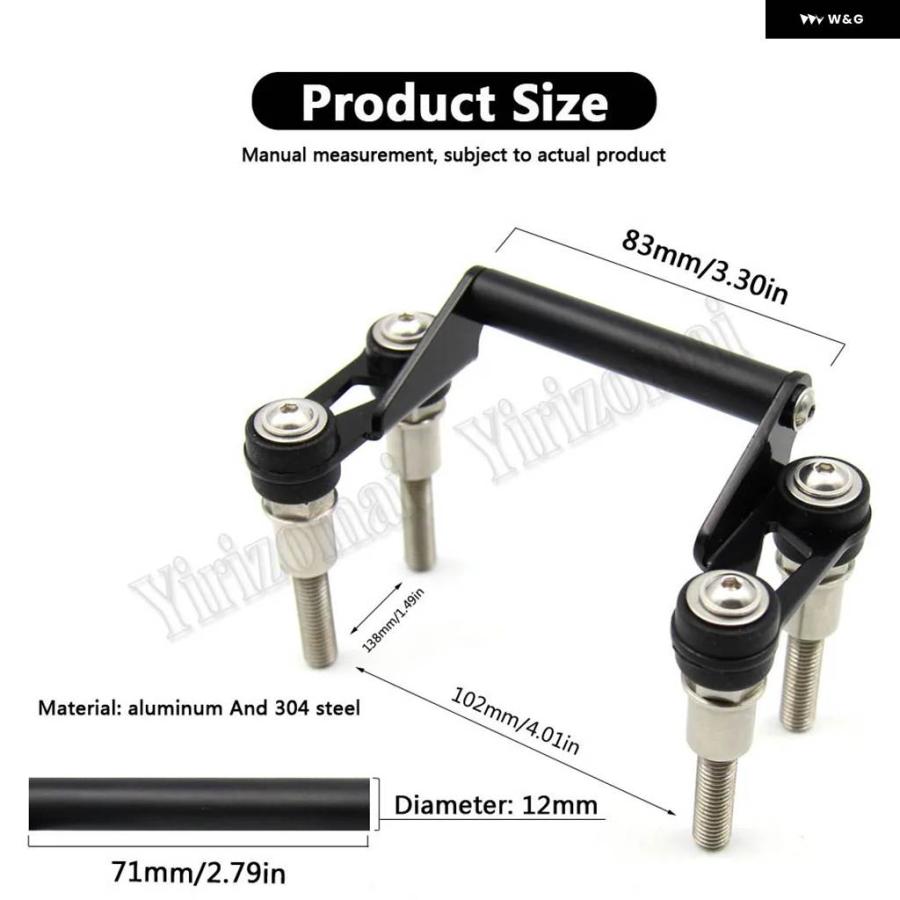 並行輸入品ハンドルバー フォンナビゲーション ブラケット BMW R1200RS R1200R F850GS F750GS F800GS F700G オートバイ ナビゲーション ホルダーの画像