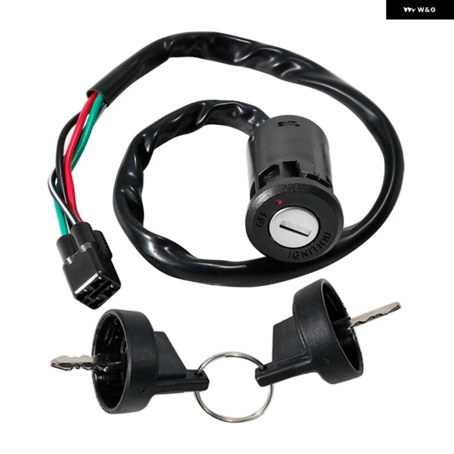 並行輸入品オートバイ イグニッション スイッチロックキーセット ホンダ TRX450R 2004-2009 TRX450ER 2006-2009/2012-2014 OEM:35100-HP1-003 パーツの画像