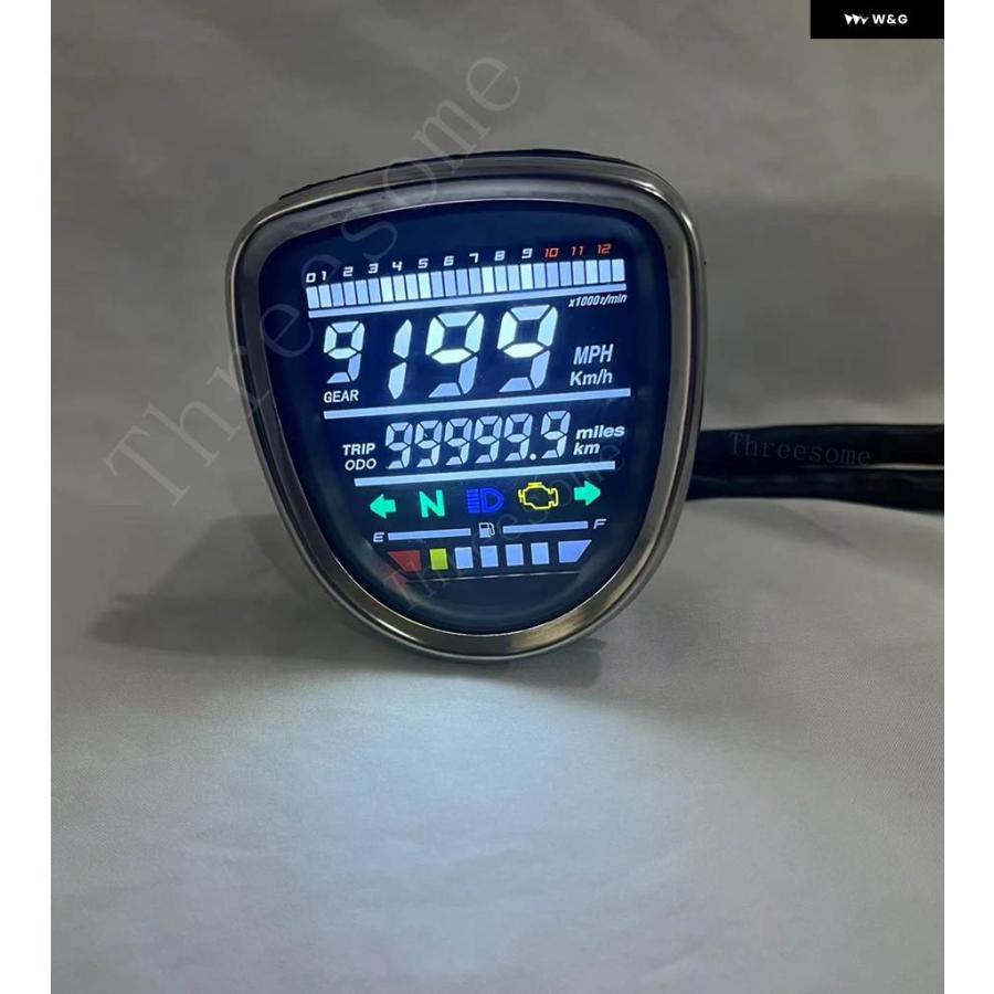 並行輸入品ホンダ C50 C70 C90 パスポートカブ バイク LED デジタル