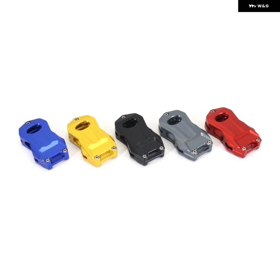 並行輸入品キーカバー シェル フォブケース スキン ホルダー アルミ KYMCO S350 KRV 180 KRV180 RKS 150 RKS150 レーシング 150 RACING150の画像