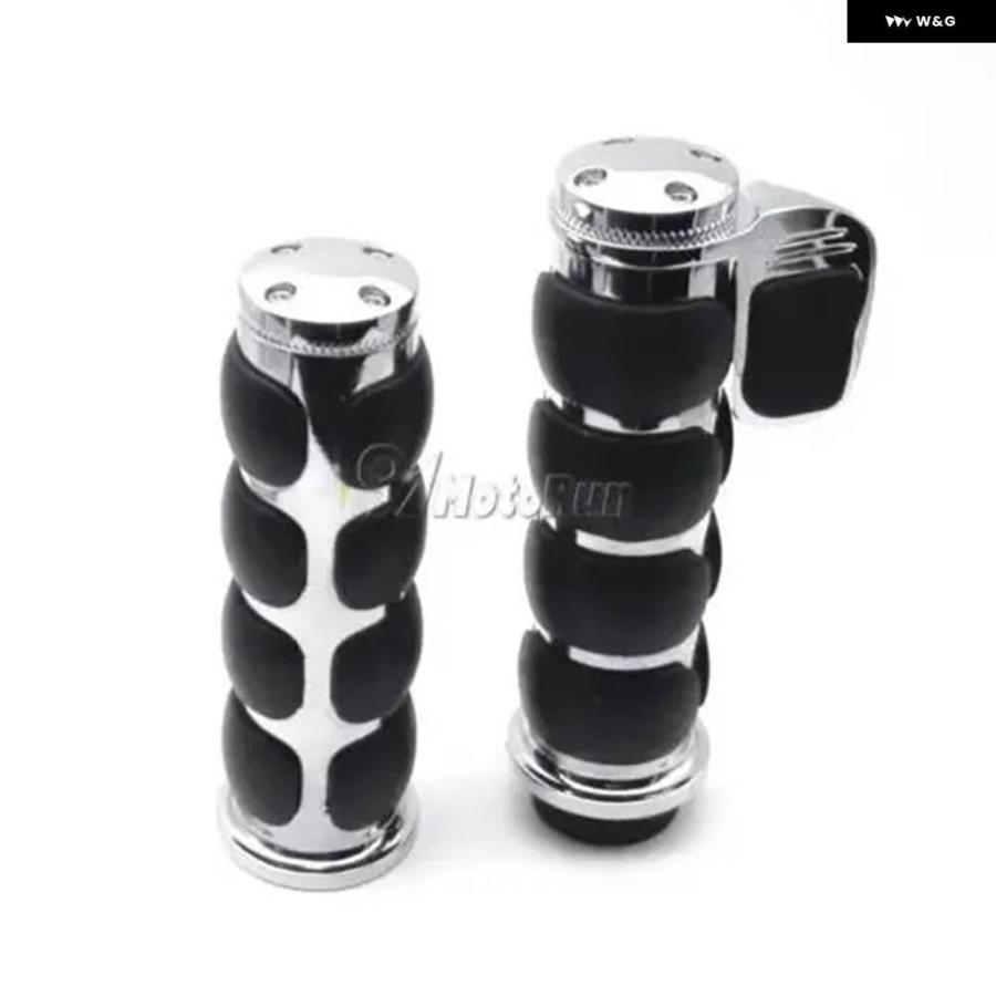 並行輸入品1インチ 25MM オートバイ ハンドルバー ハンド グリップ ハーレー ダビッドソン ソフテイル スプリンガー ヘリテージ クラシック FLSTC ストの画像