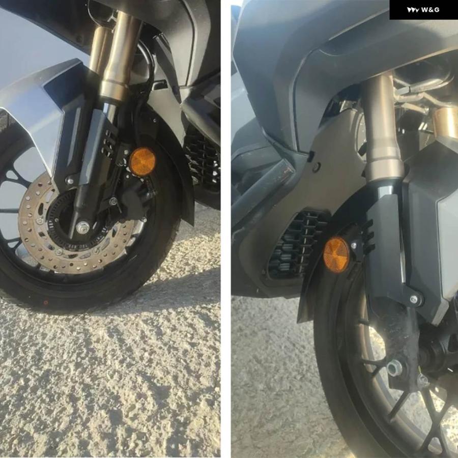 並行輸入品ホンダ ADV350 ADV 350 ADV 350ADV 2023 2024 オートバイ フロント フォーク ショック アブソーバー ガード カバー フレーム プロテクターの画像