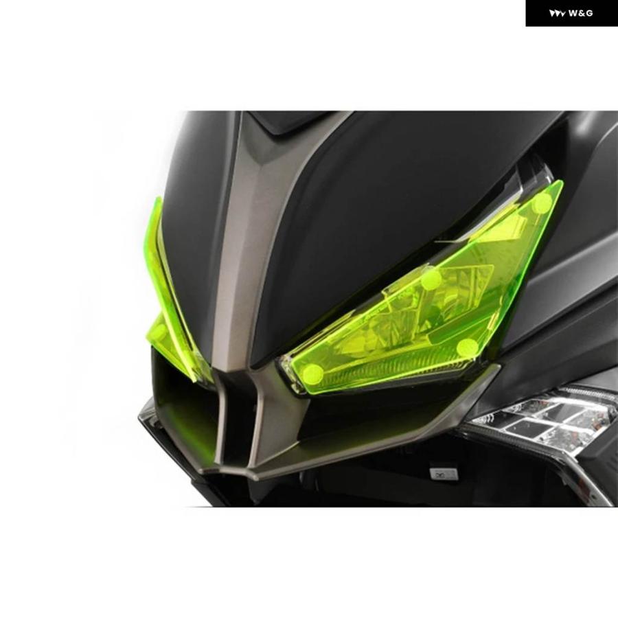 並行輸入品バイク ヘッドライト ガード ヘッドライト シールド スクリーン レンズ カバー プロテクター KYMCO XCITINGS400 XCITING S400 S 400 2017 201の画像
