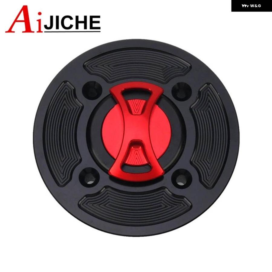 並行輸入品オートバイ CNC燃料 タンクキャップ ガソリン オイルタンクカバー ガソリン カバー TUONO V4R CAPONORD 1200 RSV1000 RSV4 R /の画像