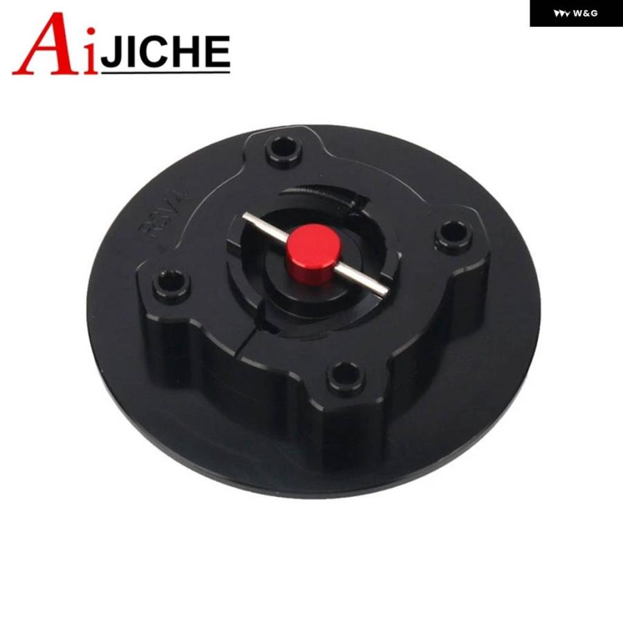 並行輸入品オートバイ CNC燃料 タンクキャップ ガソリン オイルタンクカバー ガソリン カバー TUONO V4R CAPONORD 1200 RSV1000 RSV4 R /の画像