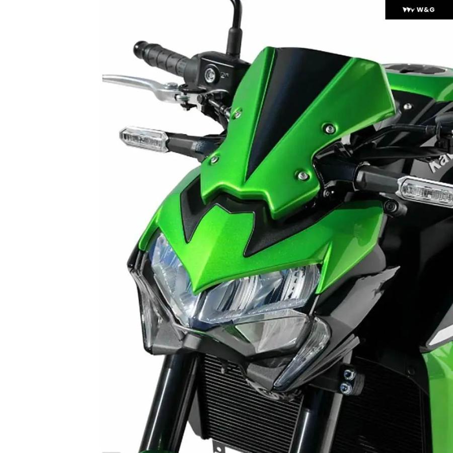 並行輸入品カワサキ Z 650 Z900 Z650 2020-23 オートバイ 風防 ウインドスクリーン エアウィンドデフレクターの画像