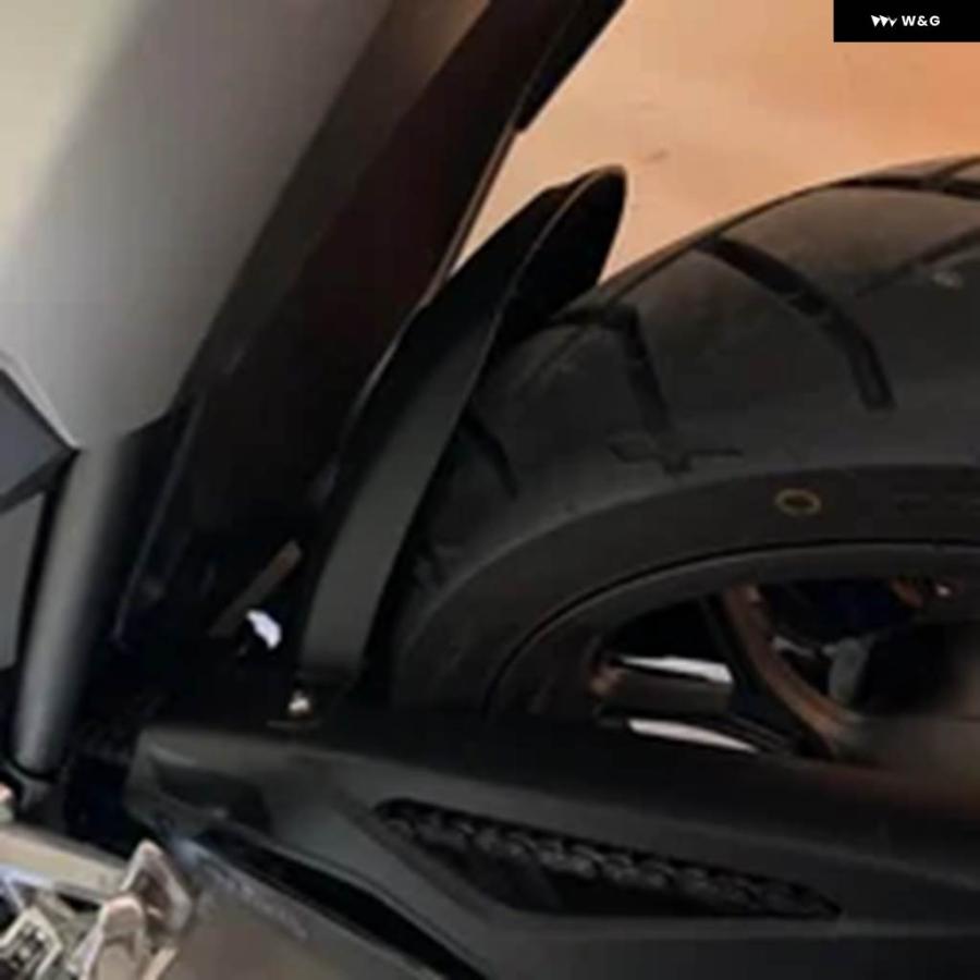 並行輸入品ホンダ NC750X NC 750 X NC750S NC700S NC700X 2023 2024 アクセサリー リアフェンダーエクステンダー マッドガード スプラッシュガードの画像