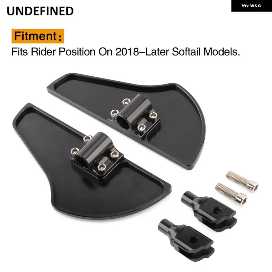 並行輸入品オートバイ フロアボード フロントドライバー フットペグ フットレスト ハーレー 2018-2023 ソフテイル ファッ_8