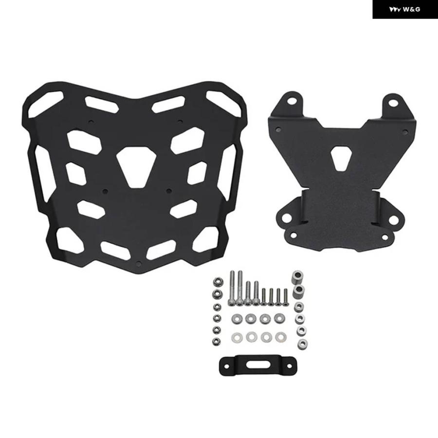 並行輸入品スズキ 800 DE 2023 2024 800DE リアラゲッジラック トップケース ブラケット カーゴラック バイクの画像
