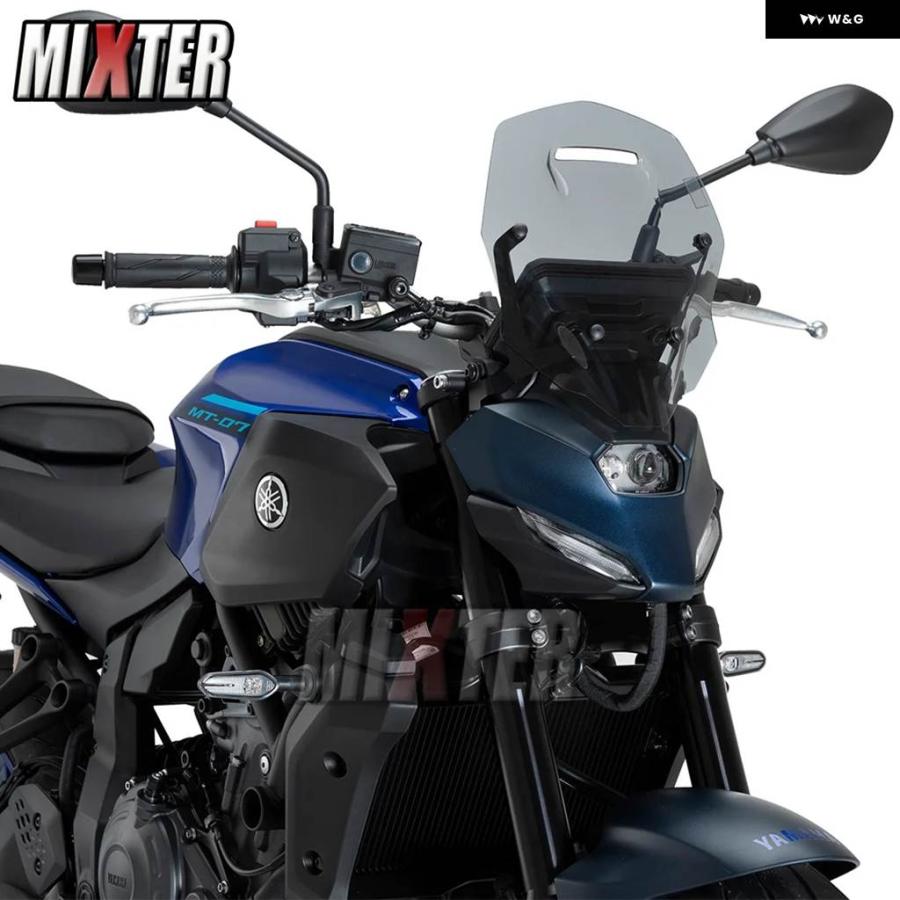 並行輸入品ヤマハ MT-07 GEN4 FZ-07 FZ07 バイク アクセサリー 風防 フェアリング ウィンドスクリーン ウィンの画像