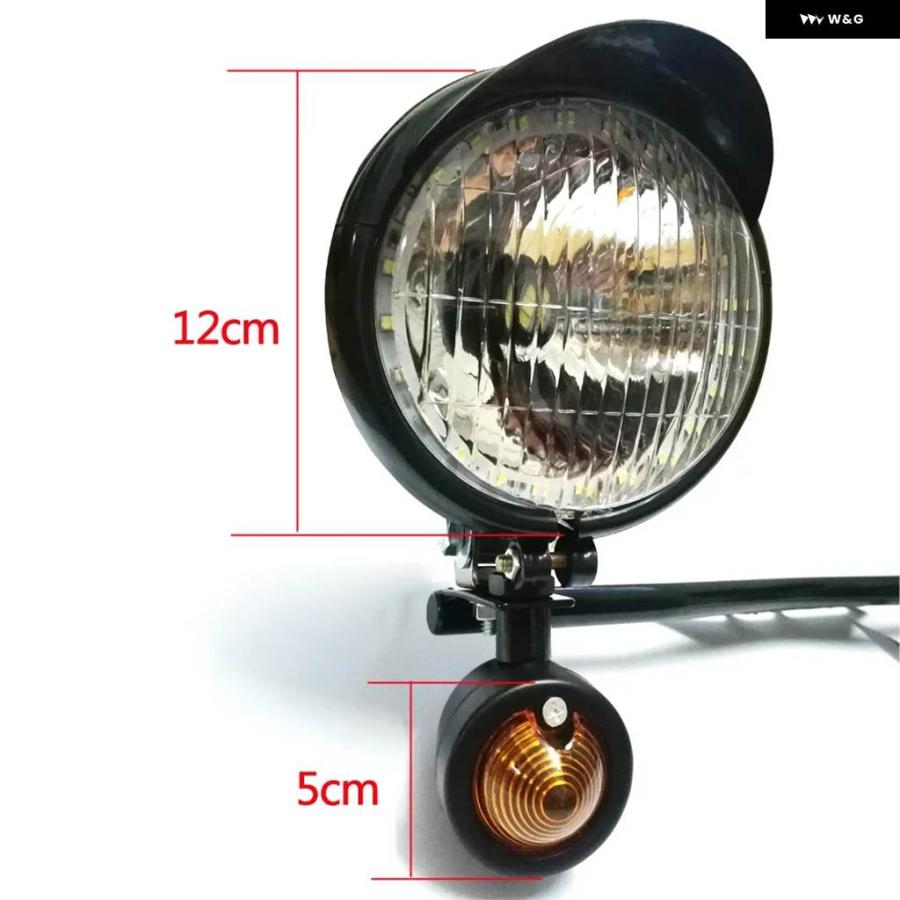 並行輸入品オートバイ LEDパッシングウィンカーエンジェルアイ ライトバー カワサキ バルカン VN 700 800 900 15の画像