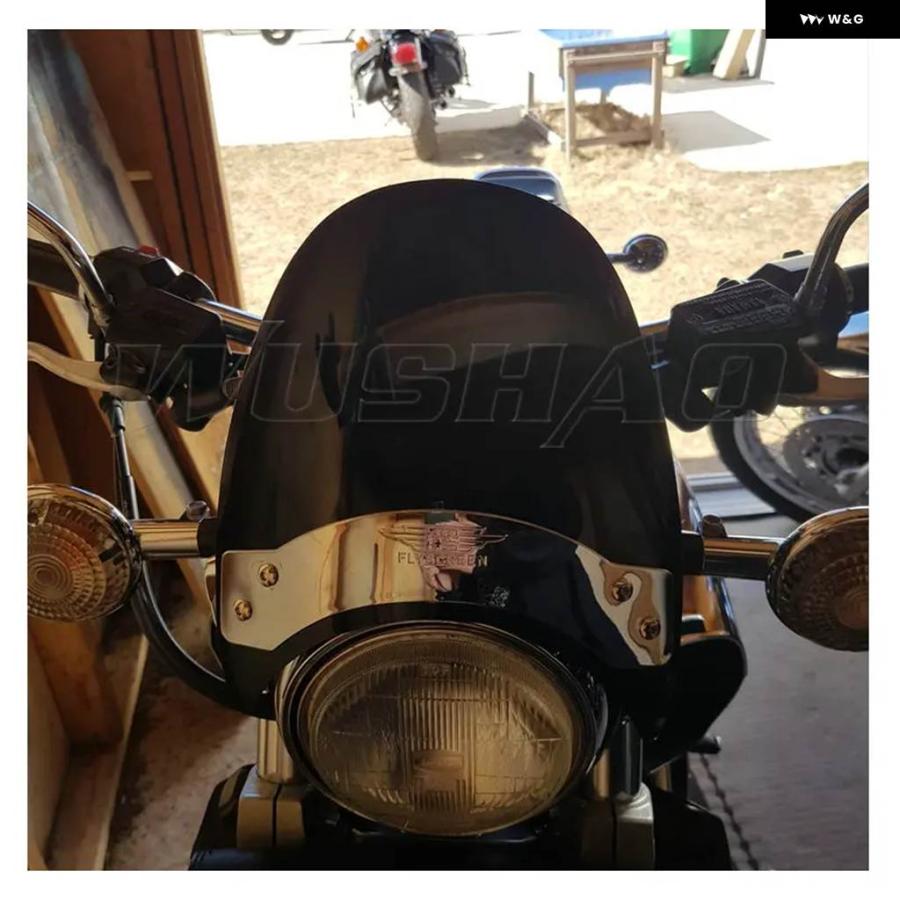 並行輸入品フロントガラス 2003 - 2016-19 スズキ VANVAN バンバン RV 125 RV125 200 RV20_7