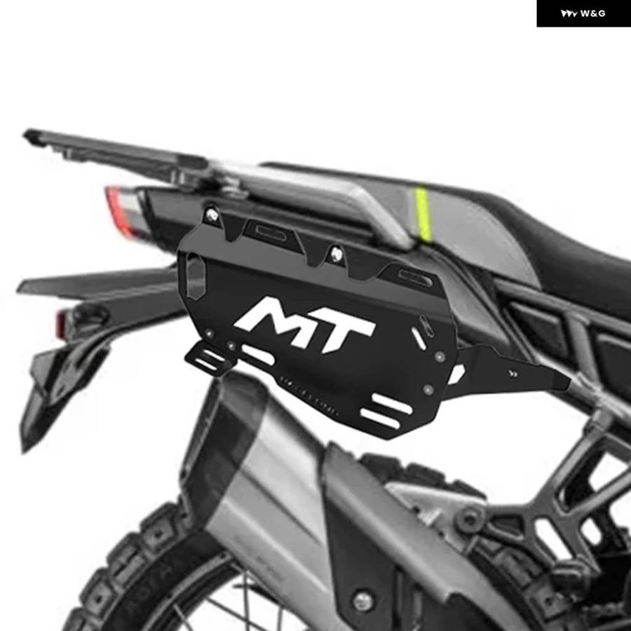 並行輸入品450MT 2024 オートバイ リアサイドラゲッジラックセット CFMOTO 450MT MT 450 MT リアラゲの画像