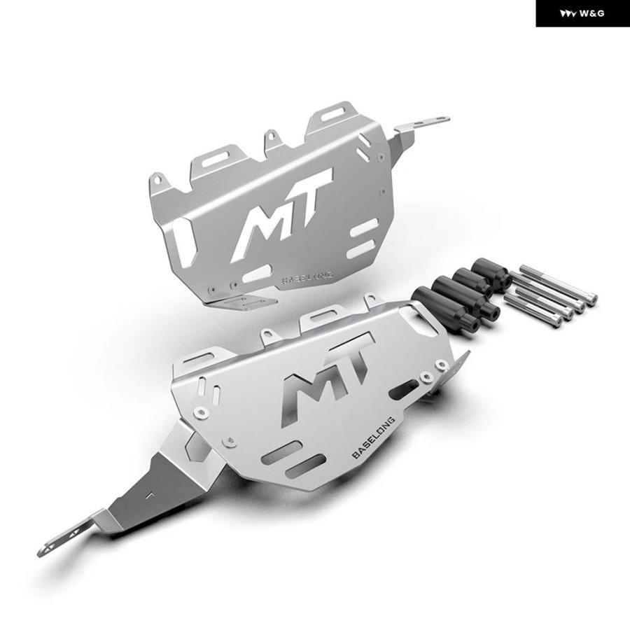 並行輸入品450MT 2024 オートバイ リアサイドラゲッジラックセット CFMOTO 450MT MT 450 MT リアラゲの画像