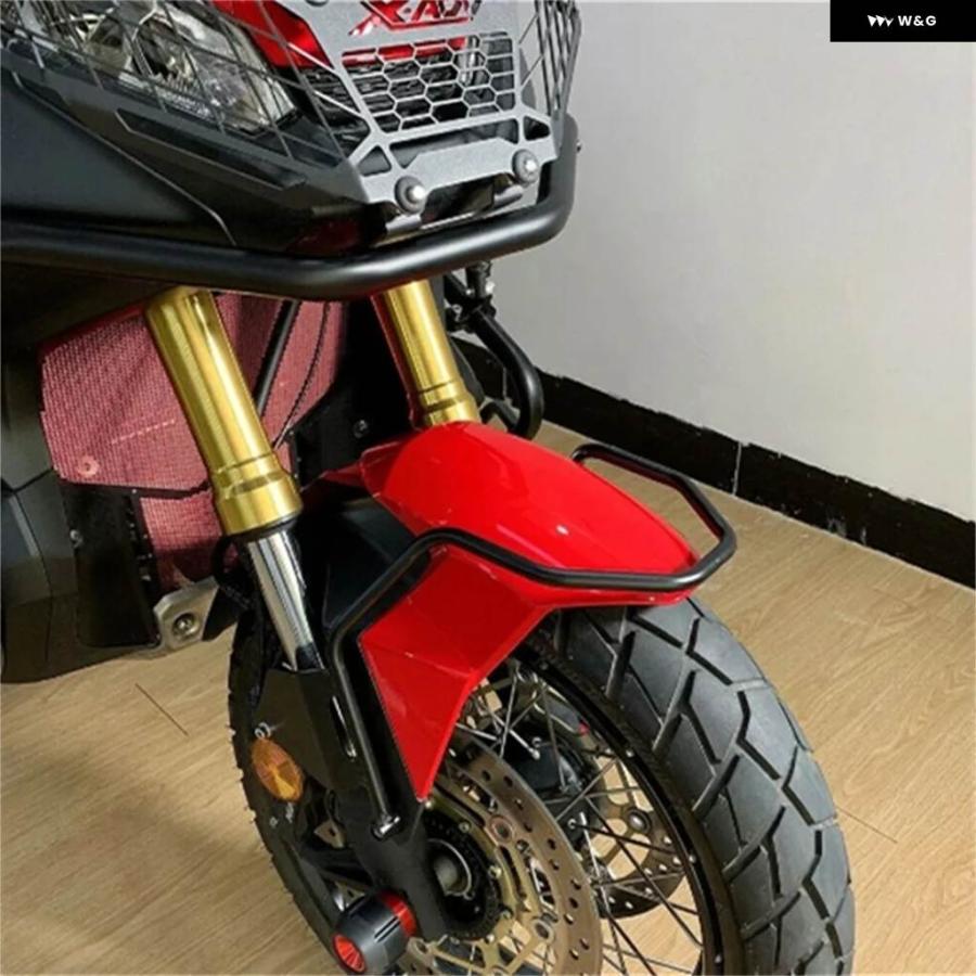 並行輸入品ホンダ XADV 750 2017- バイク フロントホイール バンパー マッドガード フェンダーガード フレーム クラの画像