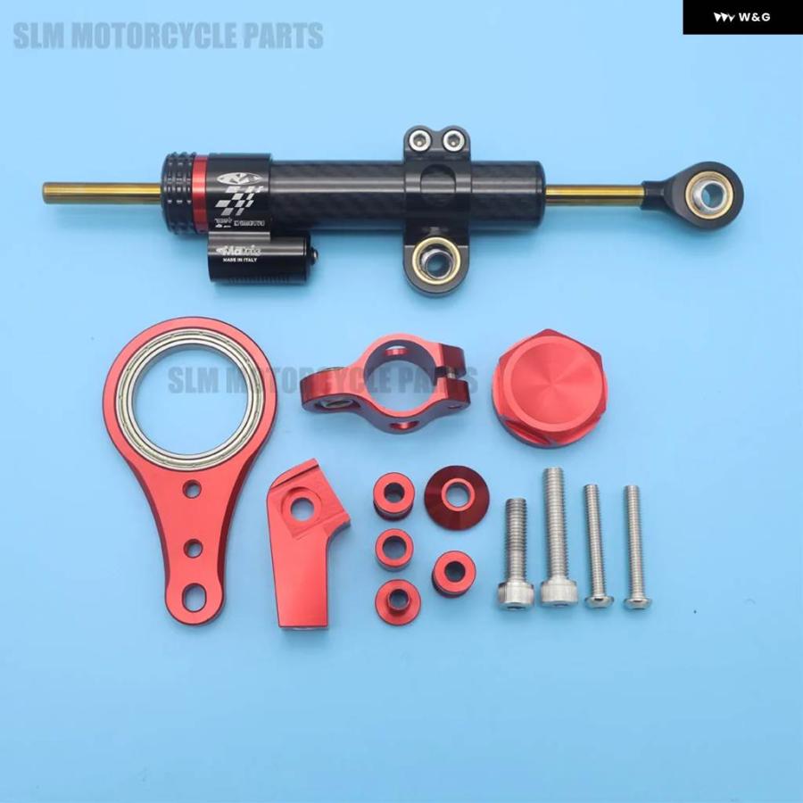 並行輸入品ZX6R ステアリング ダンパー マウント ブラケット キット フルセット カワサキ ZX6R 2005 2006  カ | ブランド登録なし | 12