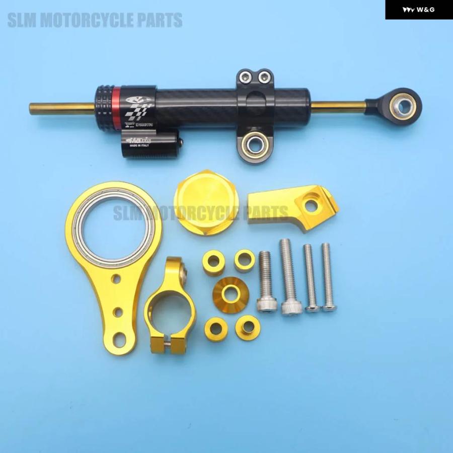 並行輸入品ZX6R ステアリング ダンパー マウント ブラケット キット フルセット カワサキ ZX6R 2005 2006  カ | ブランド登録なし | 15