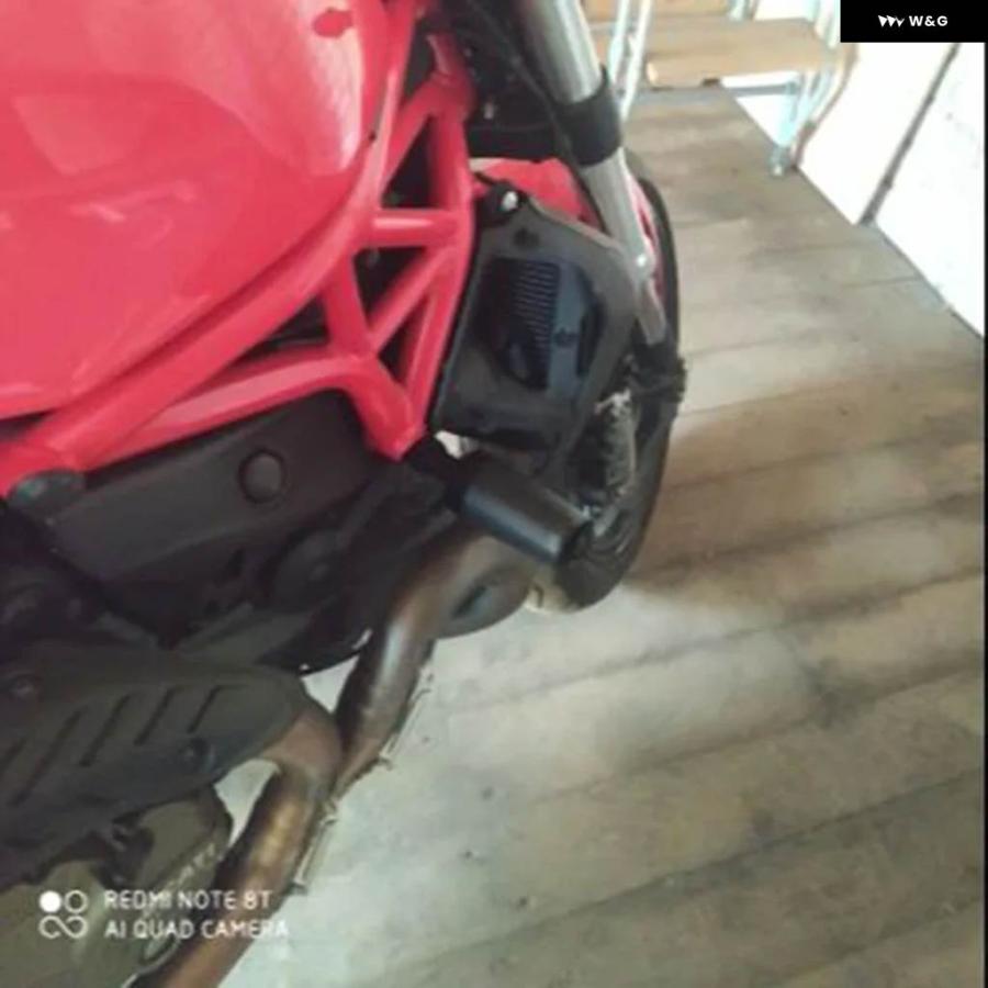 並行輸入品ドゥカティ モンスター 1200 1200S バイク 落下防止 フレーム スライダー フェアリング ガード クラッシュ_8