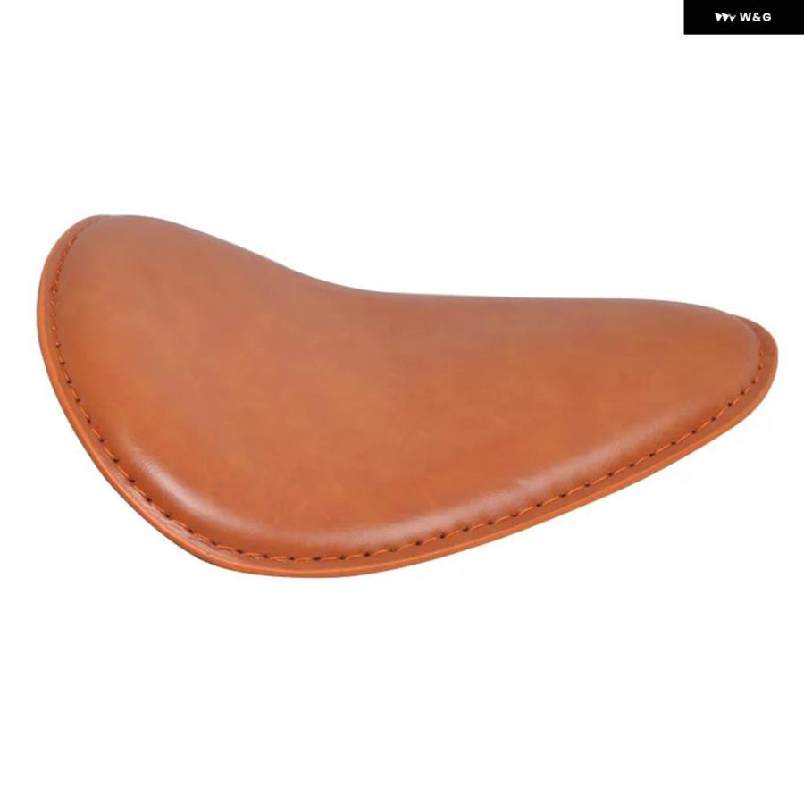 並行輸入品】オートバイ レトロPUレザーソロシート 3インチ スプリング