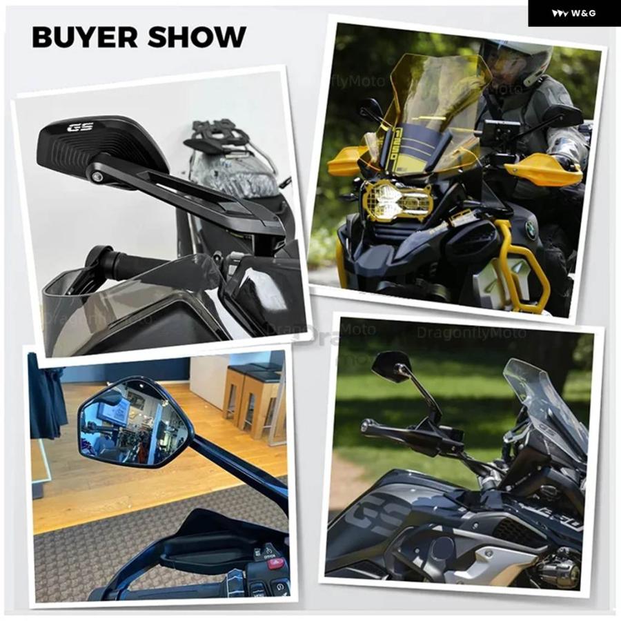 並行輸入品バイク バックミラー サイドミラー BMW R1250GS R1300GS R1200GS LC ADV ADVENTU | ブランド登録なし | 09