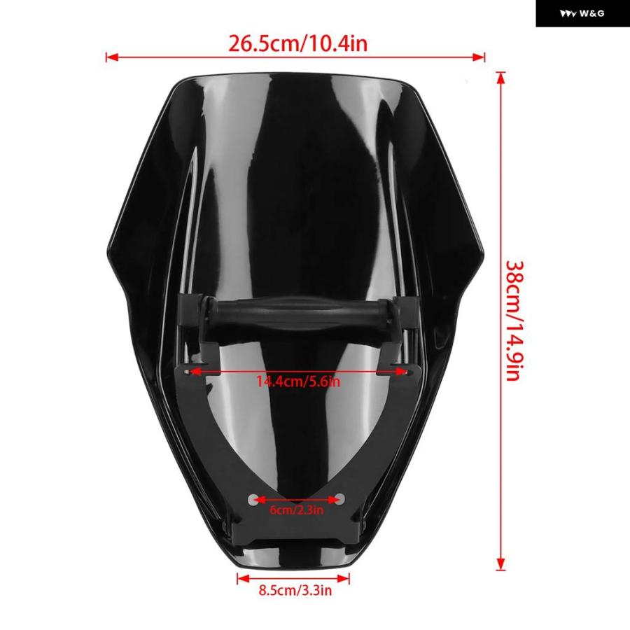 並行輸入品ウインドシールドカバー ウインドスクリーン 取り付け ブラケット キット ドゥカティ DIAVEL V4 2023 20の画像