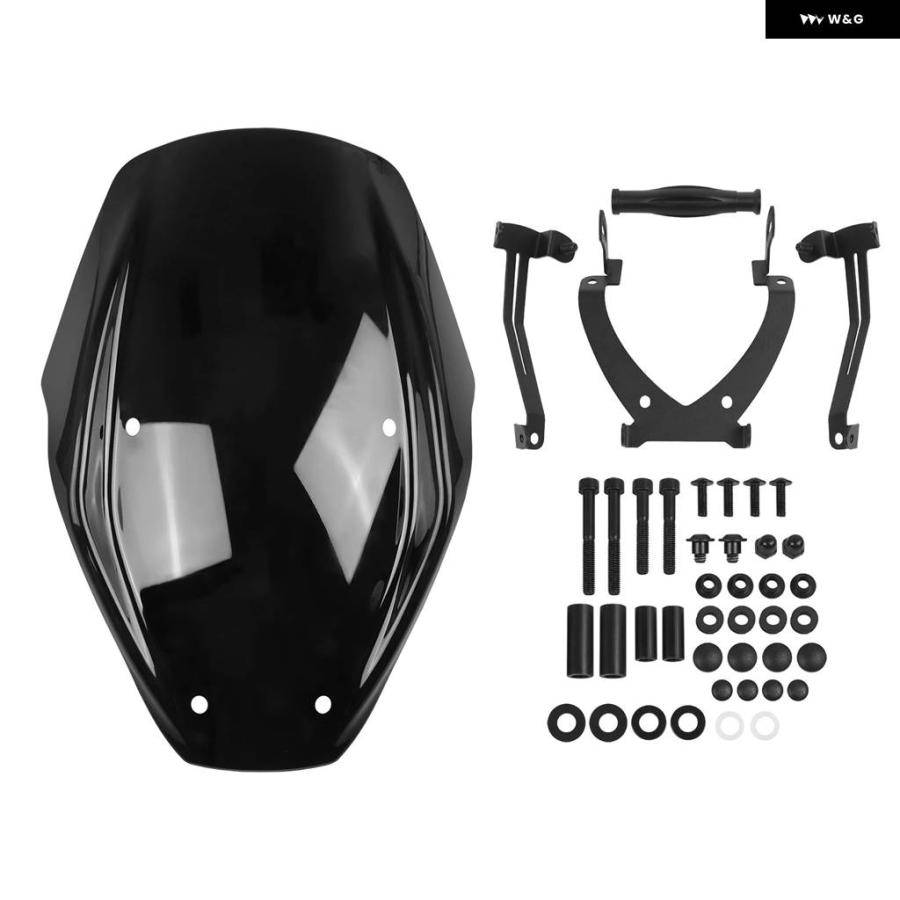 並行輸入品ウインドシールドカバー ウインドスクリーン 取り付け ブラケット キット ドゥカティ DIAVEL V4 2023 20の画像
