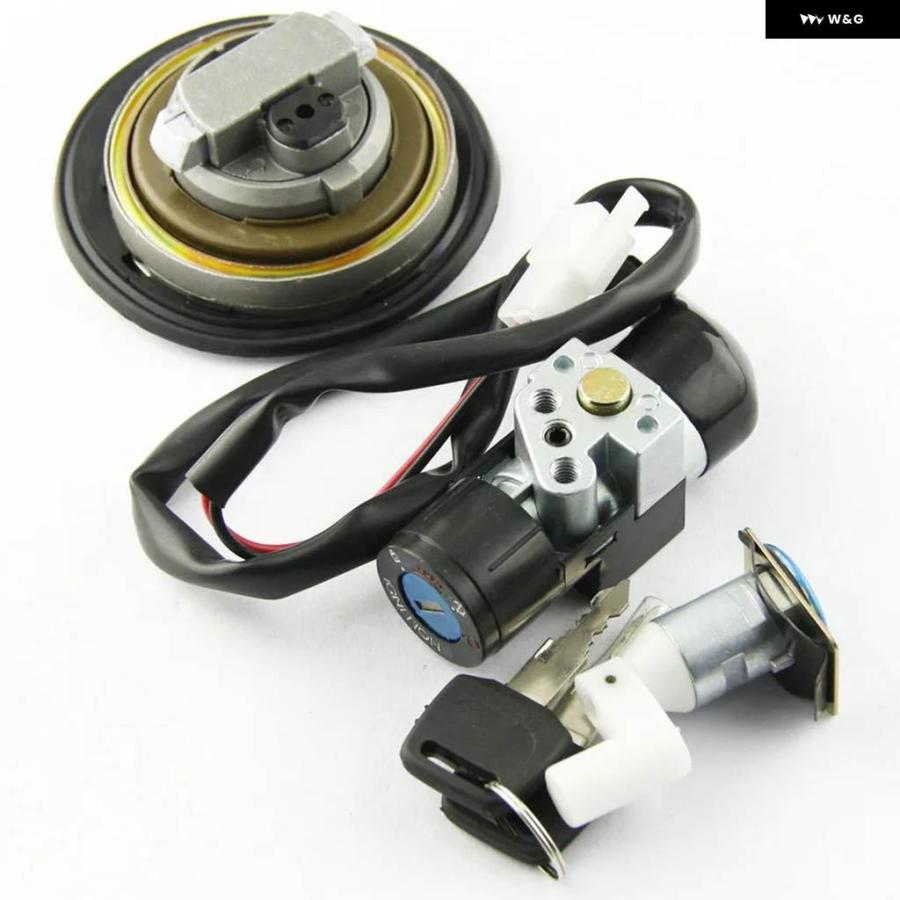 並行輸入品燃料ガスキャップ イグニッション スイッチ シートロック キーキット 付き ホンダ CBR125R CBR125RS C_3