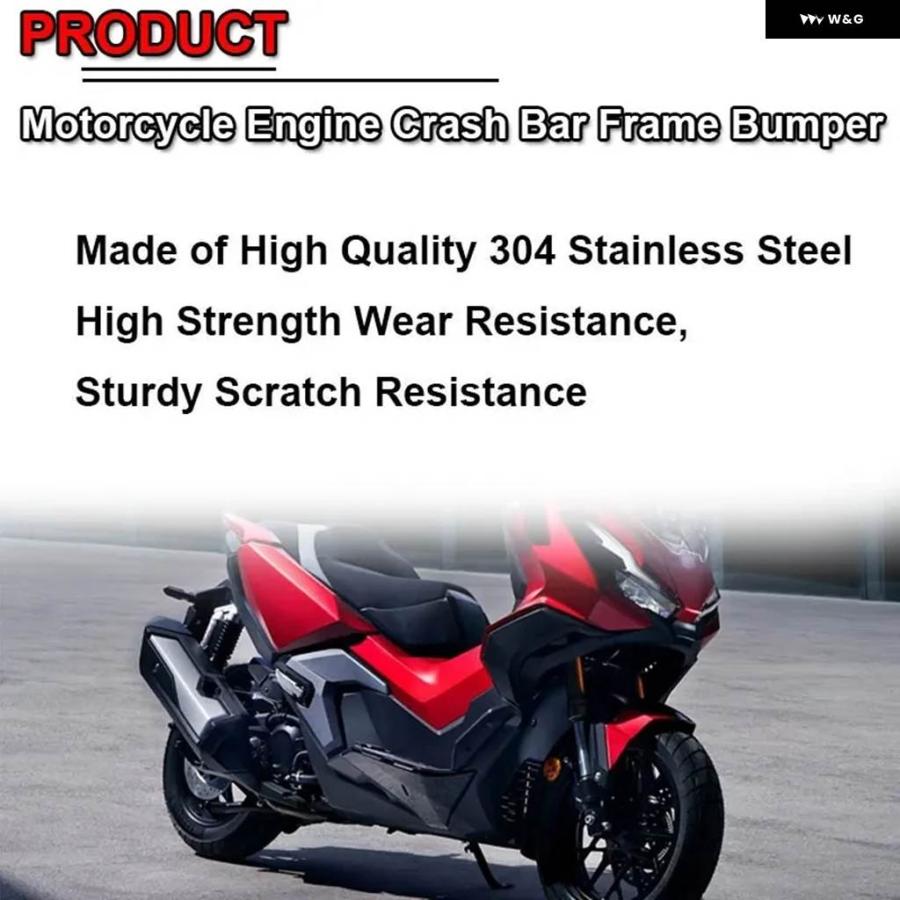 並行輸入品ADV 350 オートバイ アクセサリー エンジン ガード クラッシュ バー フレーム バンパー ホンダ ADV350の画像