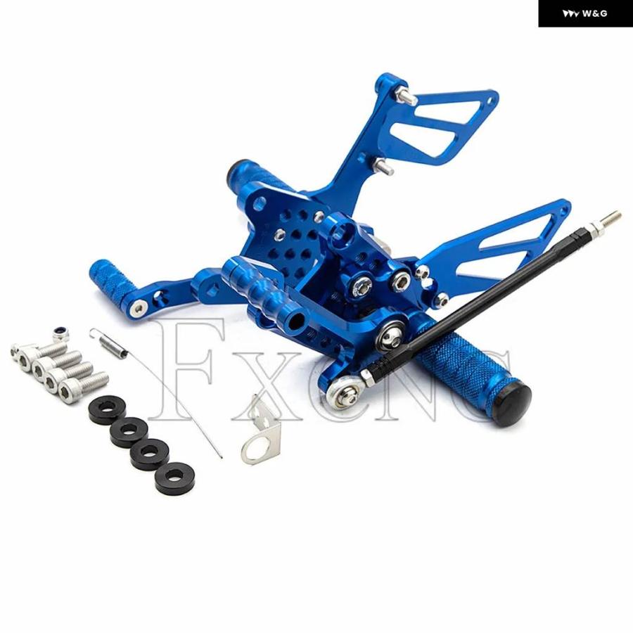並行輸入品スズキ GSXR GSX-R K1 K2 K3 K4 600 750 1000 調整可能 フットペグ リアセット GSX_11