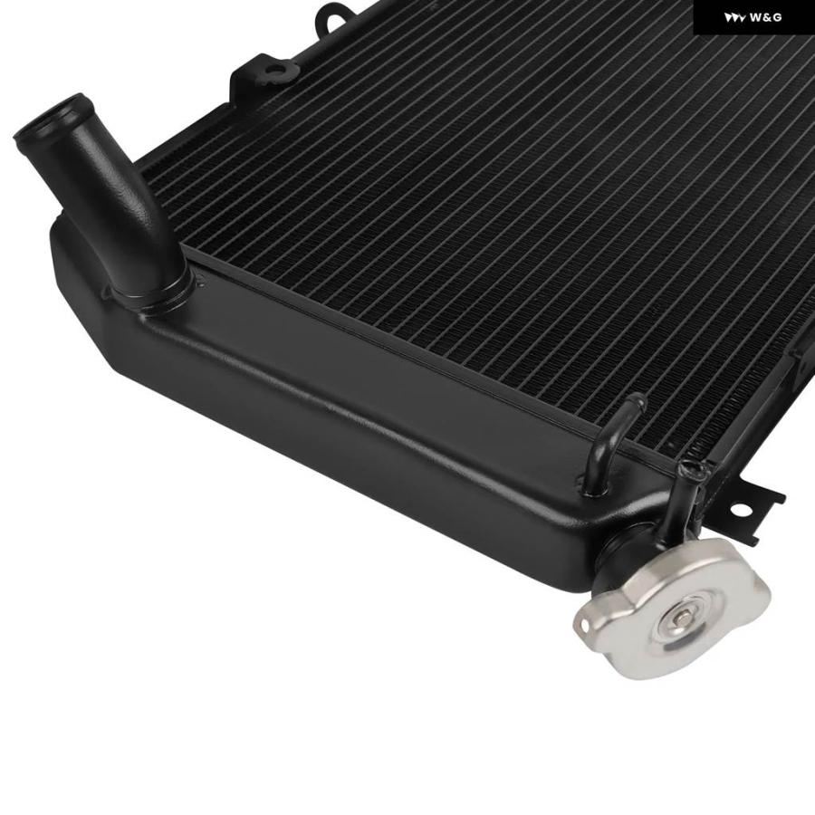 並行輸入品オートバイ エンジン ラジエーター カワサキ Z900 2017-2021-24 アルミ オイルクーラー クーラント 冷の画像