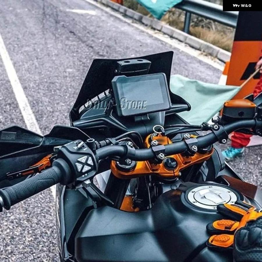 並行輸入品バイク ウィンドスクリーン ウィンドシールド ウィンドデフレクター フライスクリーン 790アドベンチャーADV 890の画像