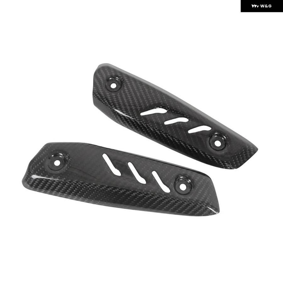 並行輸入品トライアンフ STREET TRIPLE 765 R 2017 2018 カーボン ラジエーター サイドカバー アクセサの画像
