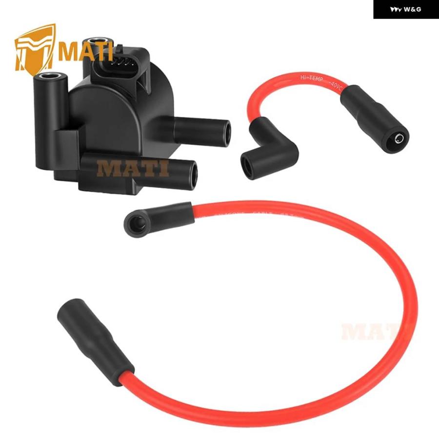 並行輸入品イグニッション コイル スパークプラグ ワイヤー キャップ FXD FLD FXST FXSB FXSE ダイナ ローライダー スーパーグライド CVO ソフテイル フ