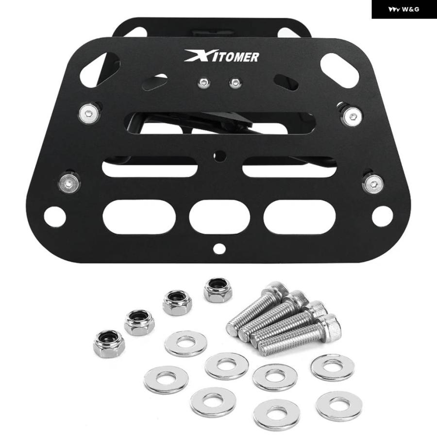 並行輸入品オートバイ サイドラック ホンダ グロム 125 2016 - 20 サドルバッグ サポート バー 取り付け ブラケット パニアラック_4