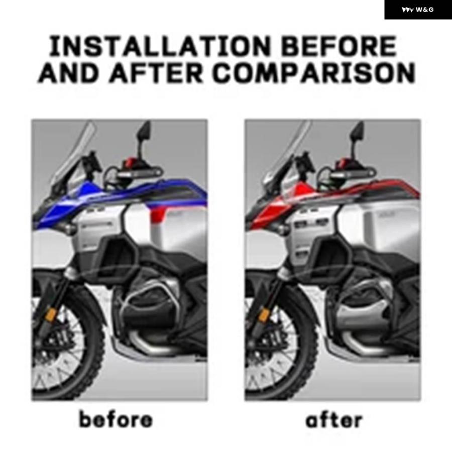 並行輸入品サイド パネル プロテクター カバー フェアリング オートバイ ラジエーター R1300GS ADVENTURE アクセサリー BMW R1300GS ADV 2024 2025_3