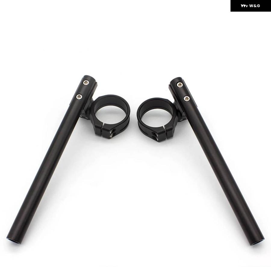 並行輸入品 41 45MM フォーク クランプ レーシング バイク ハンドルバー ライザー ライズド クリップオン クリップオン クリップオン アクセサリーの画像