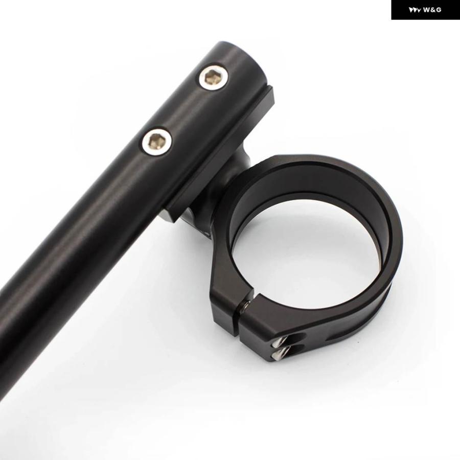 並行輸入品 41 45MM フォーク クランプ レーシング バイク ハンドルバー ライザー ライズド クリップオン クリップオン クリップオン アクセサリーの画像