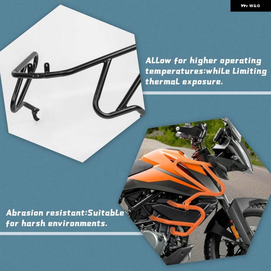 並行輸入品KTM 390ADV 2020-2023 2022 エンジン ガード クラッシュ バー バイク フレーム バンパー 390 ADV アドベンチャーアクセサリー_6