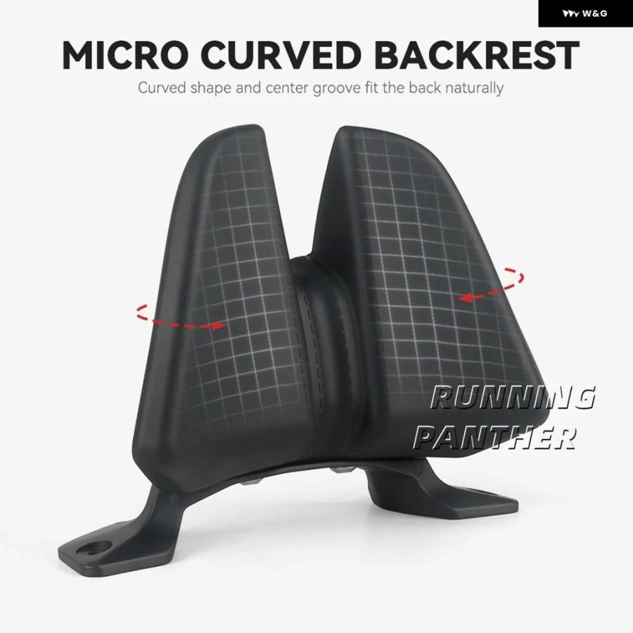 並行輸入品ホンダ NS150GX 2024 - 2025リアピリオンシート用バックレスト オートバイ カスタムアクセサリーバックレスト ブラケット 適合の画像