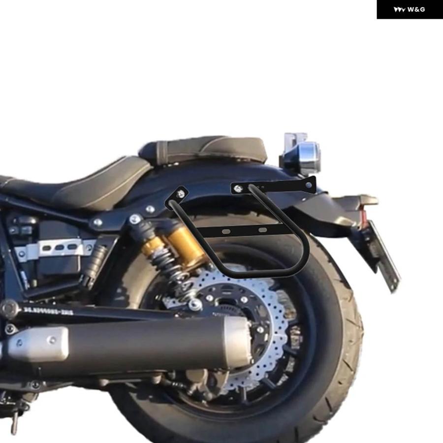 並行輸入品ヤマハ XV950 / R-SPEC 2014 - 16-2024 バイク サイドラック サドルバッグ サポート バー 取り付け ブラケット パニアラックの画像