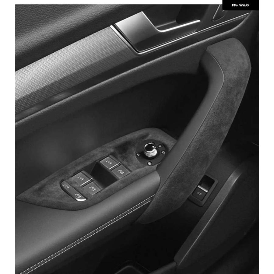 並行輸入品アウディ Q5 Q5L 2018~2024 LHD スエード ギア シフト