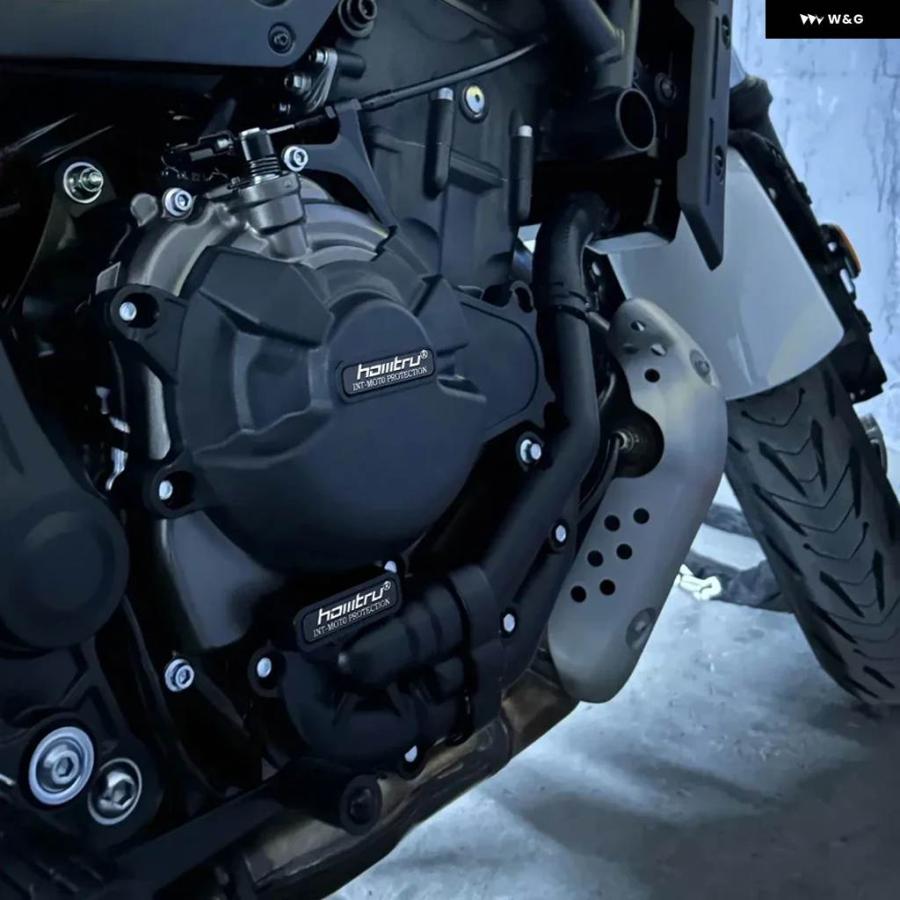 並行輸入品ヤマハ MT-07 トレーサー 2014-2023 テネレ 700 2019-2024 エンジン カバー  カスタム パの画像